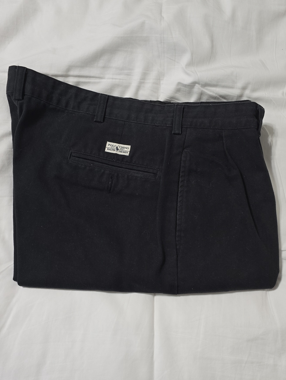 Polo by Ralph Lauren Black Chino Pants